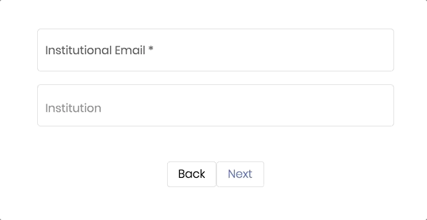 Autocomplete institution name via email domain