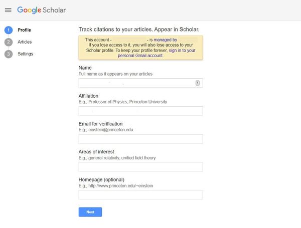 how to publish a research paper on google scholar